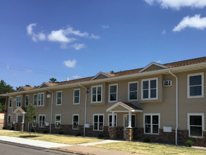 Newly constructed apartments on Ross Avenue in Wausau, WI